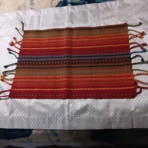 Pier One Southwest Touch Rustic Serape Red Dirt